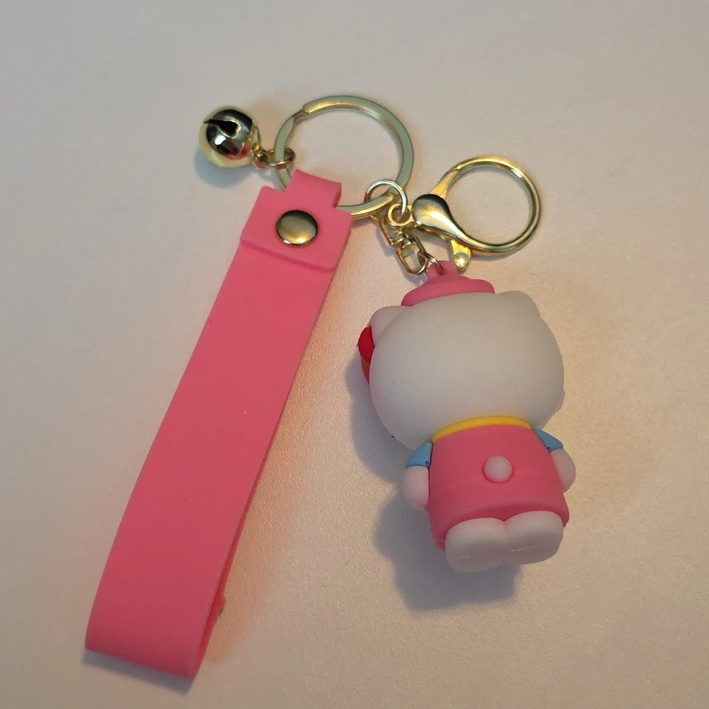 Hello Kitty Wristlet Keychain Pink - NWOT